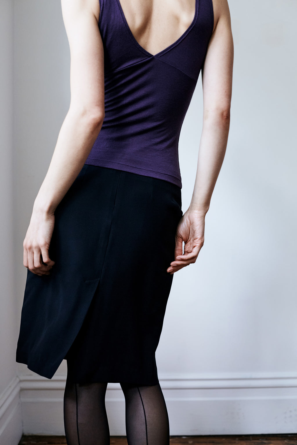 The Daily Skirt in Silk