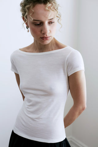The Short Sleeve Tee in Wool