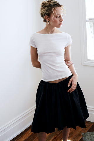 The Polonaise Skirt in Silk