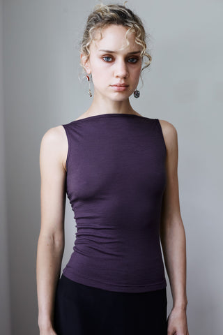 The Sabrina Top in Wool