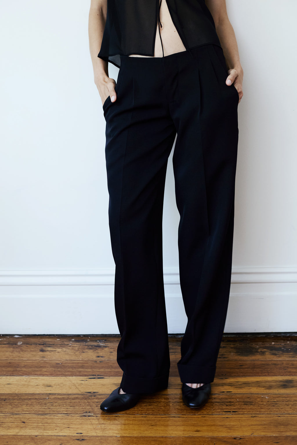 The Tailored Trouser in  Wool