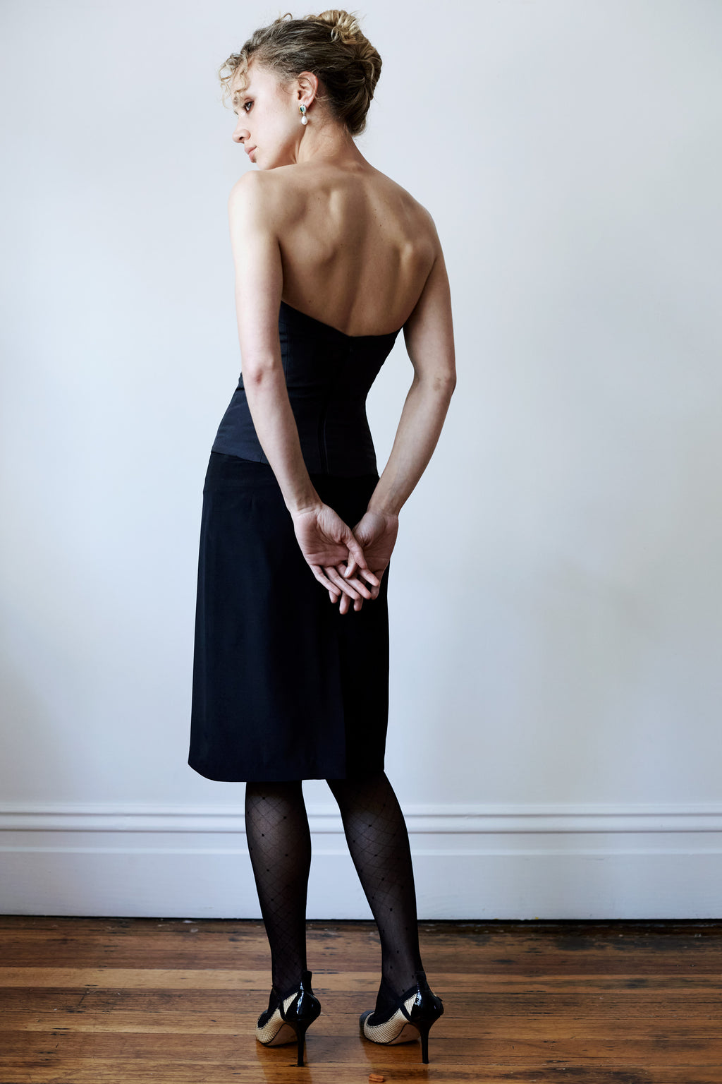 The Trinity Bodice in Wool & Silk