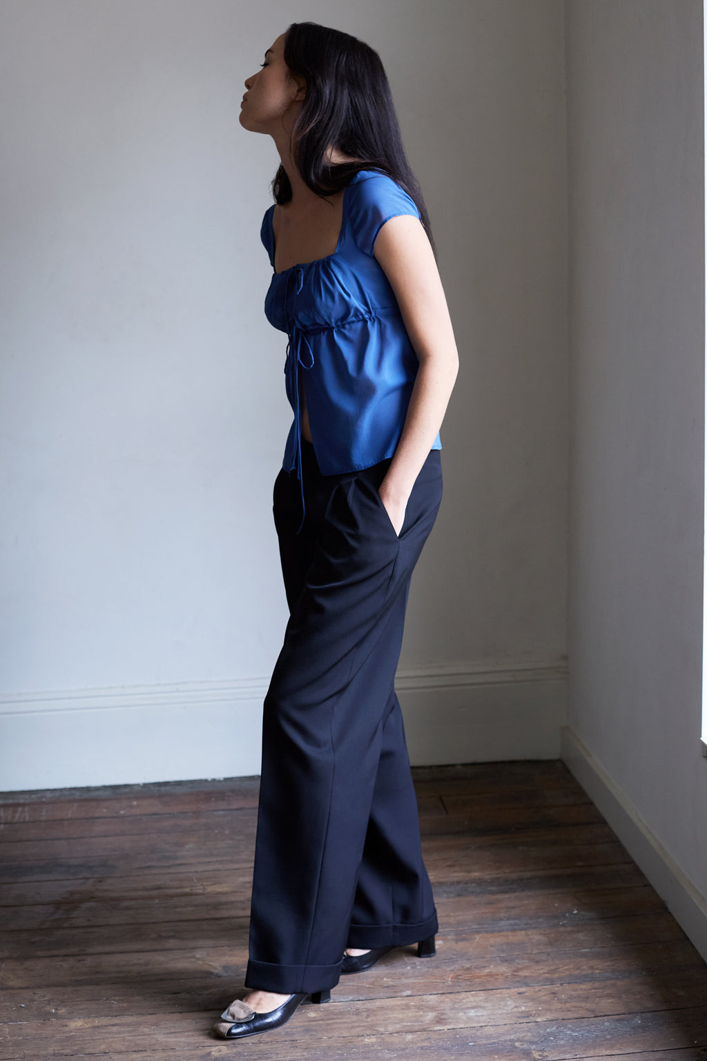 The Tailored Trouser in  Wool