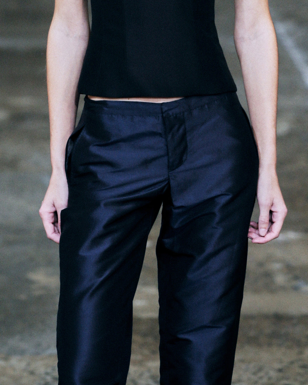 The Soirée Trouser in Silk